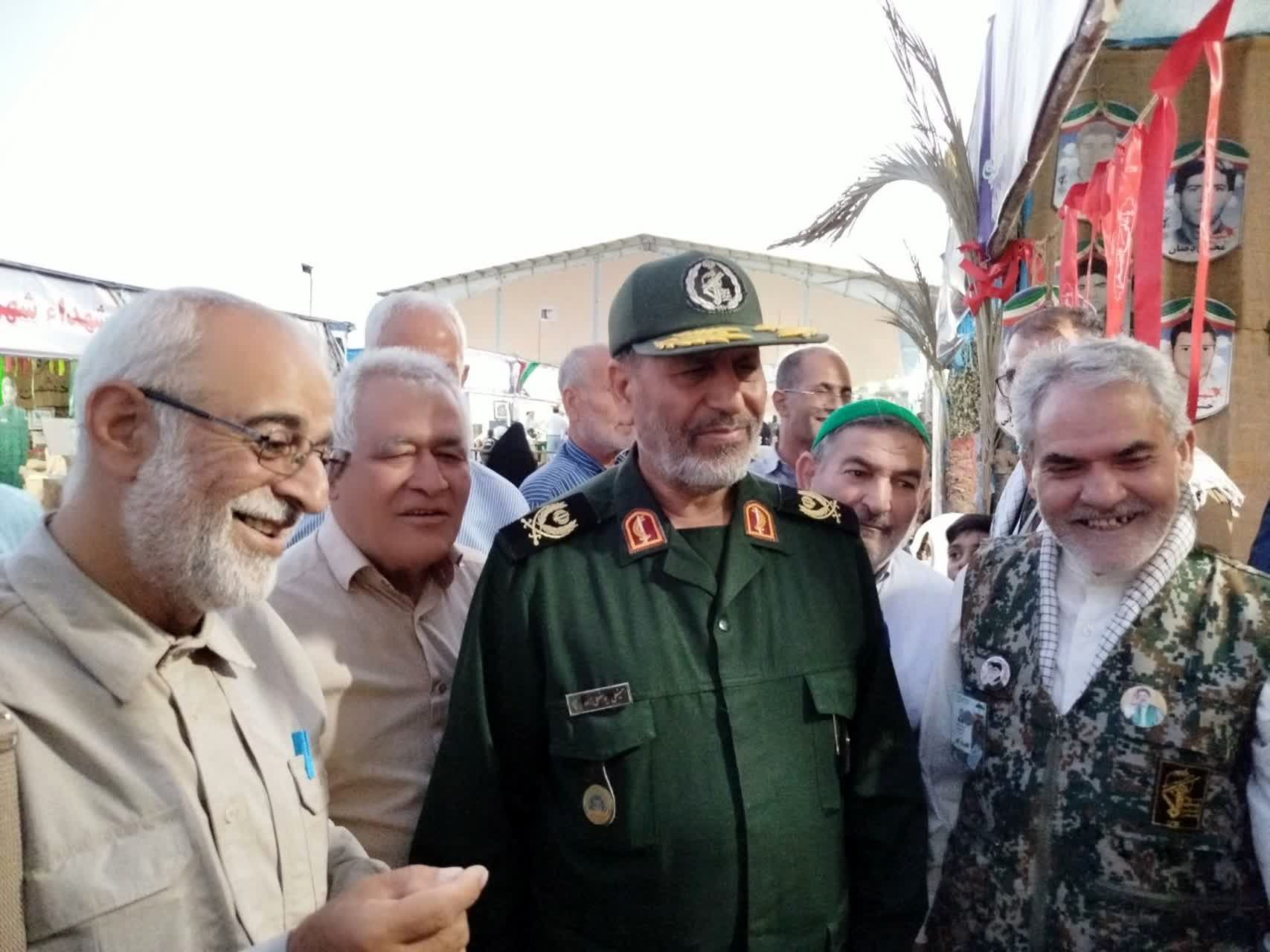  بازدید مدیرکل بنیاد حفظ آثار و نشر ارزش های دفاع مقدس خراسان رضوی از نمایشگاه  کنگره ملی شهید مدرس (ره) 