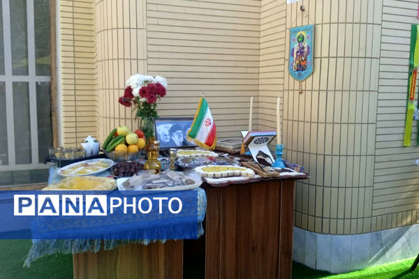 استقبال از شهید گمنام به میزبانی دبیرستان در ادب 