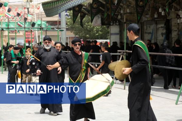 جلوه‌هایی از عزاداری تاسوعای حسینی در قم