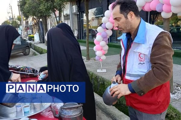 برپایی موکب به‌مناسبت نیمه شعبان در بهنمیر 