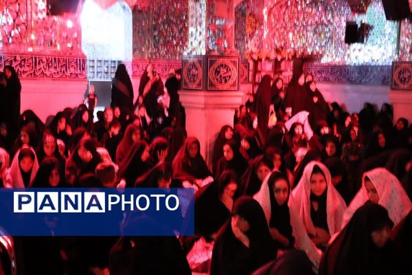 عزاداری ابا عبدالله الحسین (ع)  در امامزاده سید عباس در بجنورد 