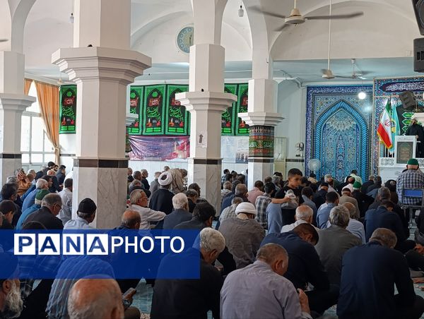 نماز عبادی سیاسی جمعه در شهرستان خلیل آباد 