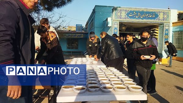 استقبال از شهید گمنام  در دبیرستان شاهد امام ابوذرغفاری 