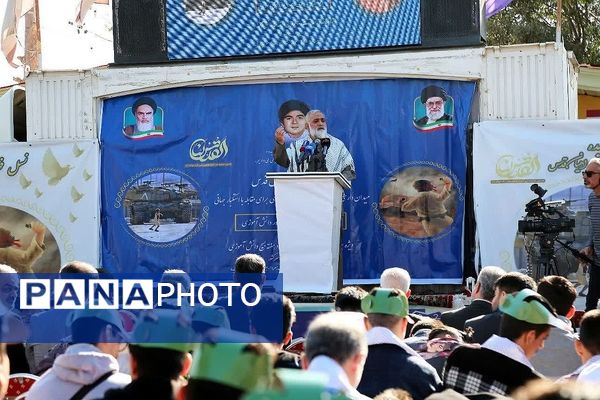 افتتاحیه ملی اردوی راهیان نور همزمان با گرامیداشت روز نوجوان و هفته بسیج دانش‌آموزی در گلزار شهدای تهران