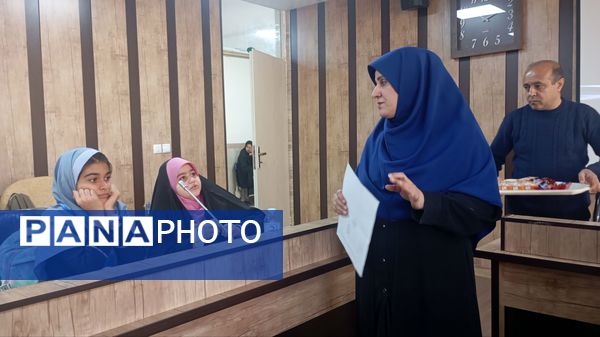 دومین جلسه کارگاه توانمندسازی دانش‌آموزان خبرنگار پانا دختر ناحیه ۲ کرج و شهرستان فردیس