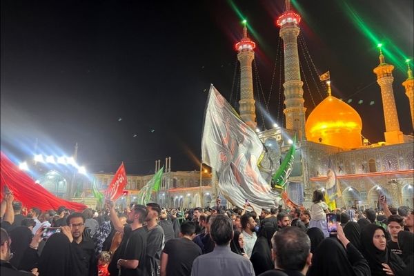  قم در سوگ حضرت معصومه(س)