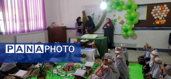 جشن قرآن جلوه‌ای از ایمان و دانش در مدرسه شهید نجفی فدافن 