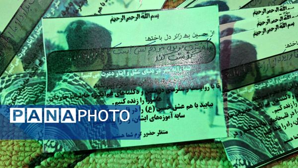 دلنوشته‌های از عشق و فداکاری حسینی