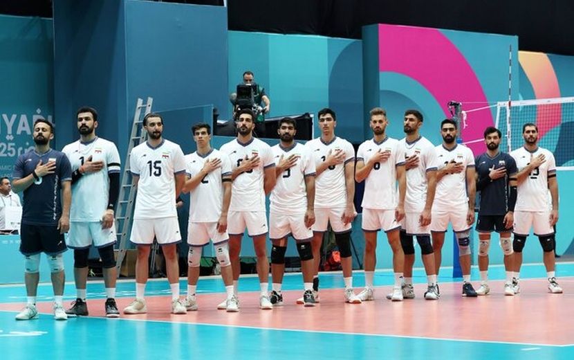 صعود بی‌دردسر مردان والیبال ایران به فینال بازی‌های کشورهای اسلامی