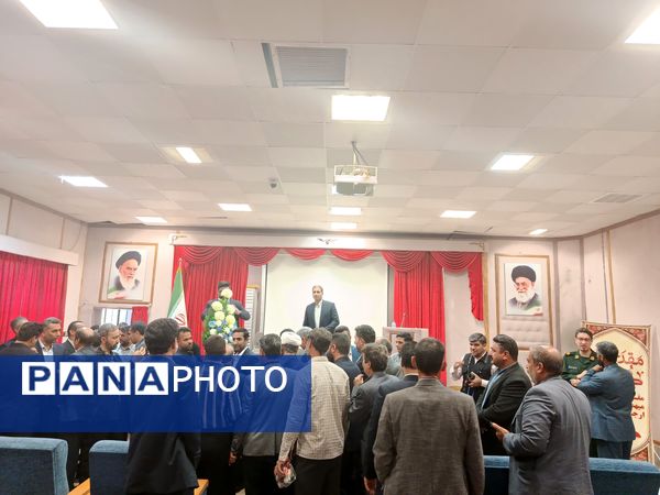 تودیع و معارفه بخشدار منطقه رضویه 