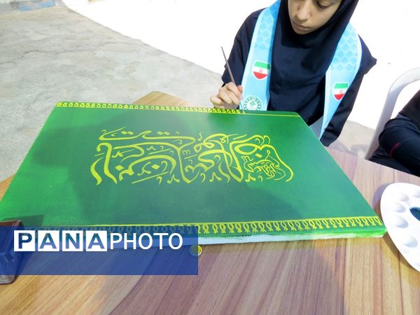 نواختن زنگ سپاس معلم در هنرستان محمودیه بجنورد