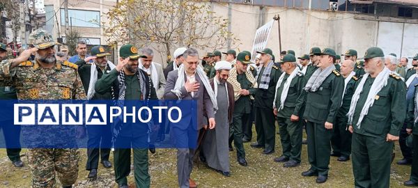 رزمایش اقتدار بسیجیان در شهرستان صومعه‌سرا