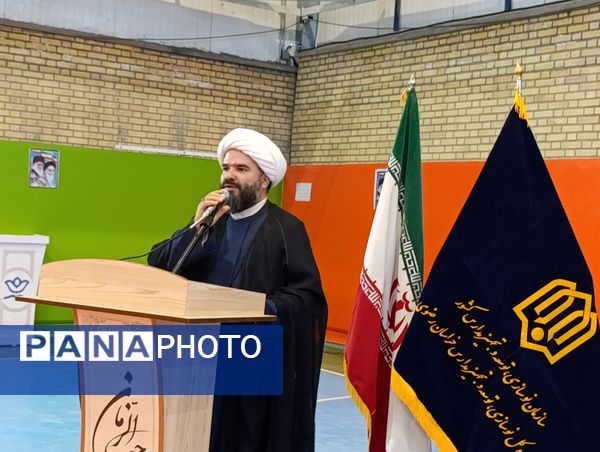 افتتاح سالن ورزشی زنده یاد حاج محمدرضا خان طاهریان در خلیل آباد 