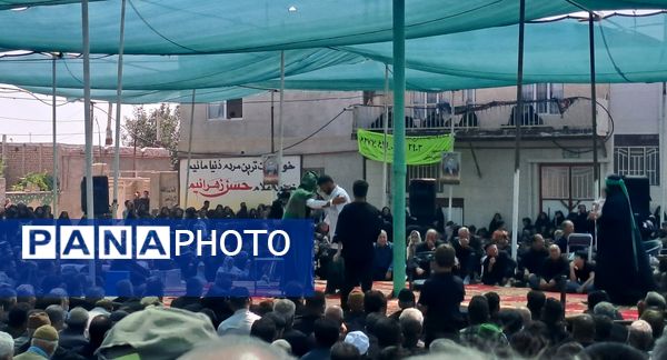 بزرگترین اجتماع حسنیون کشور همراه با تعزیه خوانی در روستای کفکی خراسان رضوی