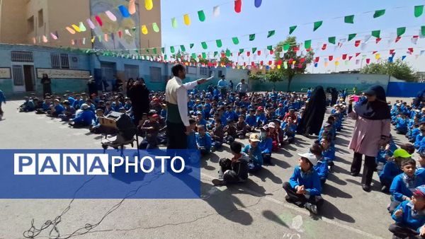 حضورخادمیاران امام رضا (ع) در آموزشگاه شهید رسول نم‌نبات ناحیه۴ اصفهان 