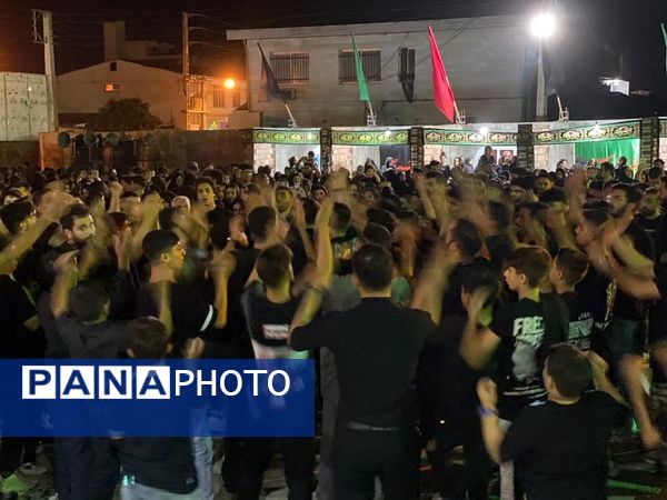 شام غریبان حسینی در گلوگاه 