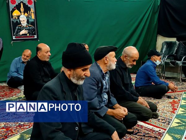 مراسم سوگواری شهادت امام رضا (ع) در شهر رباط‌سنگ 