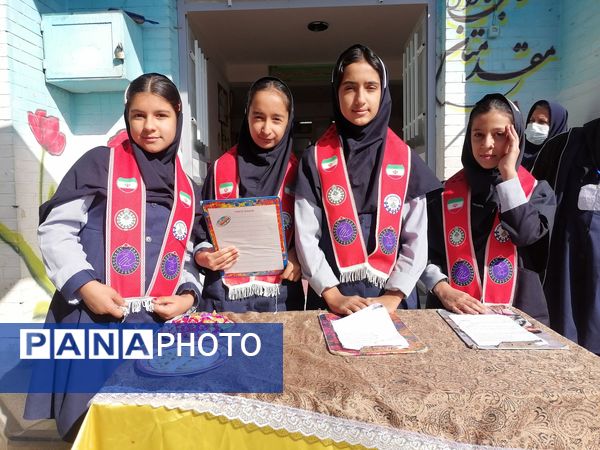 سه شنبه های مهدوی در دبستان ناهید نخودی 