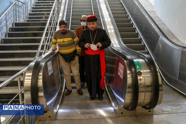 آیین بهره‌برداری از ایستگاه متروی «مریم مقدس»