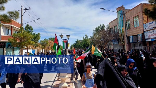 حضور گسترده مردم جاجرم در راهپیمایی روز قدس