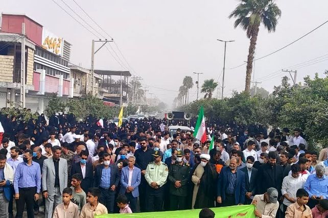 مردم فاریاب در ۱۳ آبان: فریاد مرگ بر آمریکا و اسرائیل، حمایت از رهبر و نیروهای مسلح