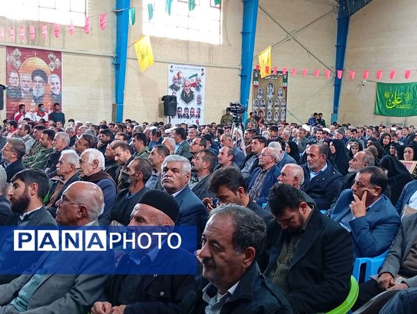 برگزاری اجلاسیه شهدای شهرستان خانمیرزا