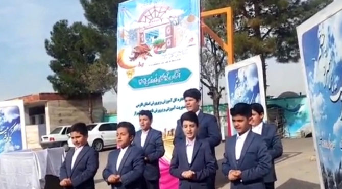 مراسم افتتاح ستاد اسکان نوروزی ناحیه 4 شیراز 