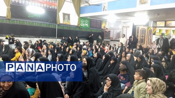 جشن میلاد حضرت زهرا(س) در تکیه علی اکبری فدافن