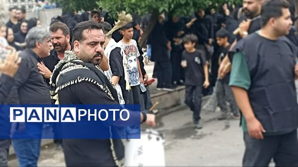 عزاداری تاسوعای حسینی در محمودآباد 
