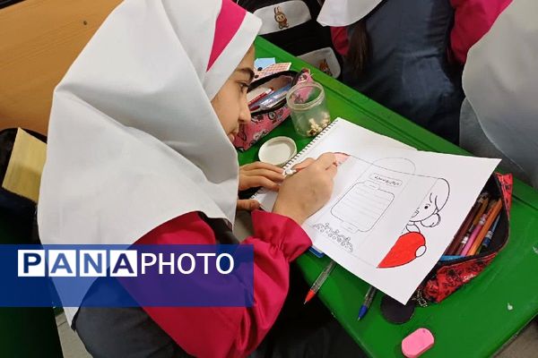 پویش «دست‌های کوچک، پیمان بزرگ» در دبستان سارا شهرستان ملارد 