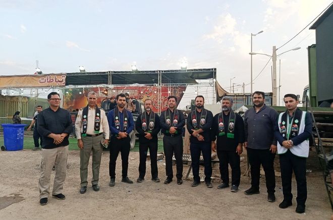 بازدید معاون سازمان دانش آموزی کشور از موکب عشاق الحسین 