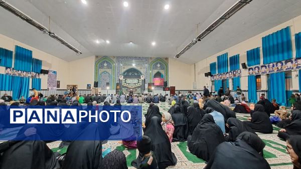 برگزاری مراسم سوگواری حضرت فاطمه‌(س) در دیشموک 