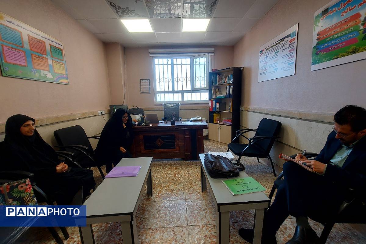 بازدید استانی از روند اجرای پروژه مهر مدارس منطقه کهریزک