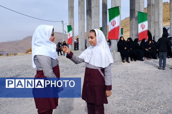 عطر یاد شهید گمنام در تپه نورالشهدا چلیچه پیچید