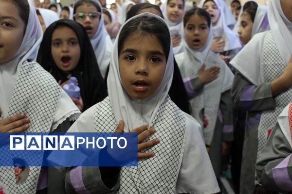 مراسم شهادت حضرت زهرا(س) و یادواره شهدا در دبستان شهیدان حجازی گلوگاه 