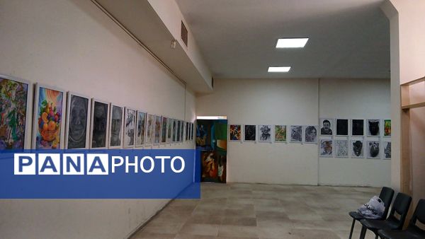 اختتامیه نمایشگاه طراحی و نقاشی هنرمندان آموزشگاه هنری فروردین شهرستان نظرآباد