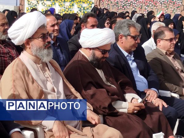  افتتاحیه مدرسه ۶ کلاسه نسیم دانایی روستای فدافن