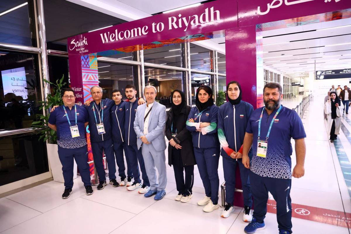 ورود تیم‌های وزنه‌برداری، شنا، تنیس روی میز و جودو به ریاض