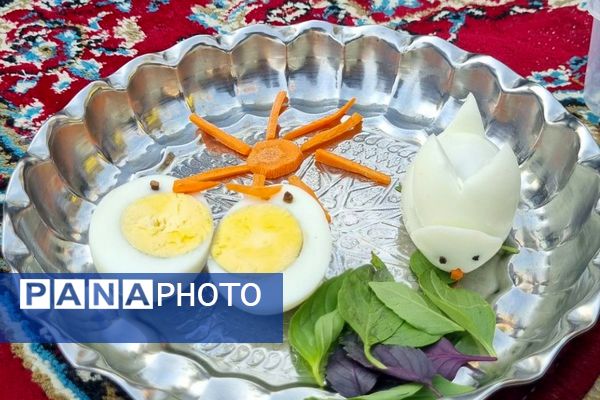 برگزاری جشن تخم‌مرغ‌های رنگی در دبستان قدر بهارستان دو