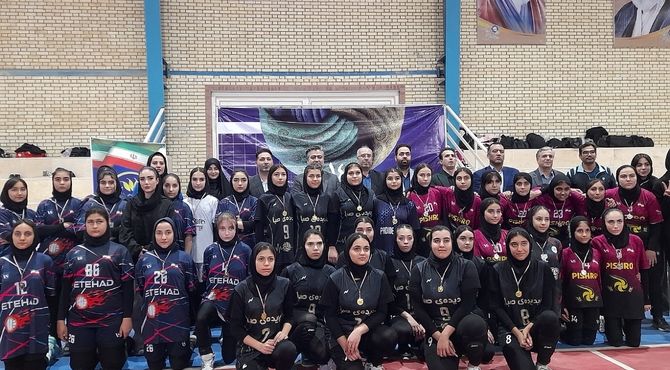 اختتامیه مسابقات والبیال جام صبا بانوان در صباشهر