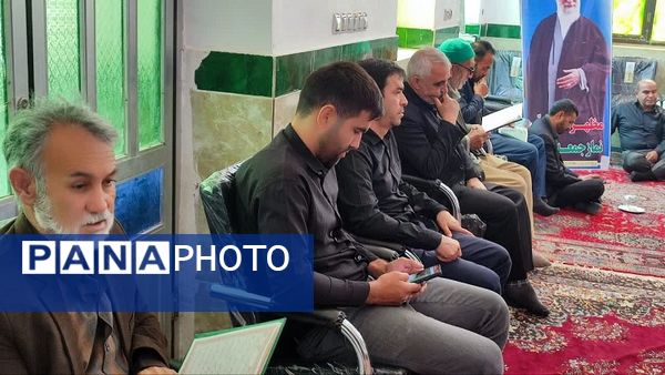 مراسم یادبود شهید آیت الله رئیسی و جمع همراه در شهرستان بام و صفی‌آباد