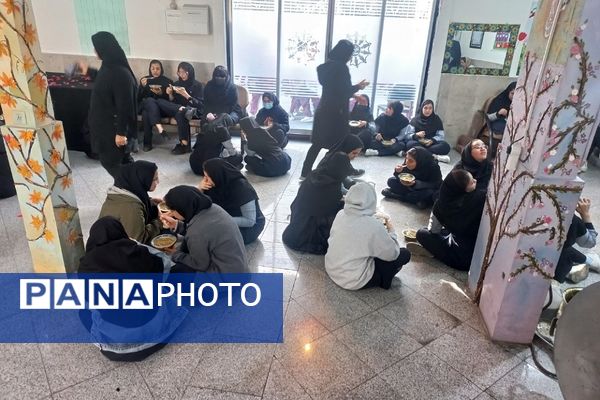 مراسم عزاداری ایام فاطمیه در مدارس ناحیه یک شهرری