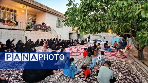 مراسم روضه‌های خانگی در شهرستان مارگون