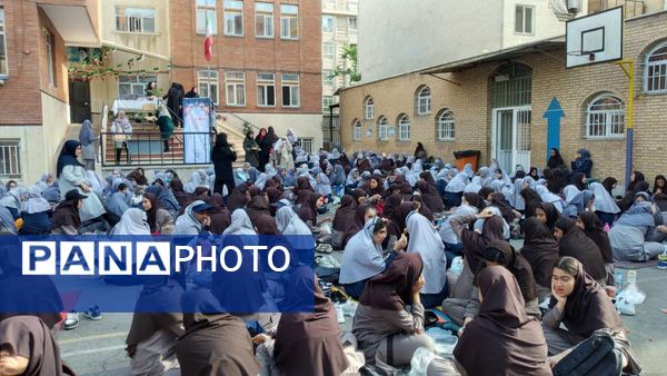 صبحانه سالم دانش‌آموزی در صبح اردیبهشتی