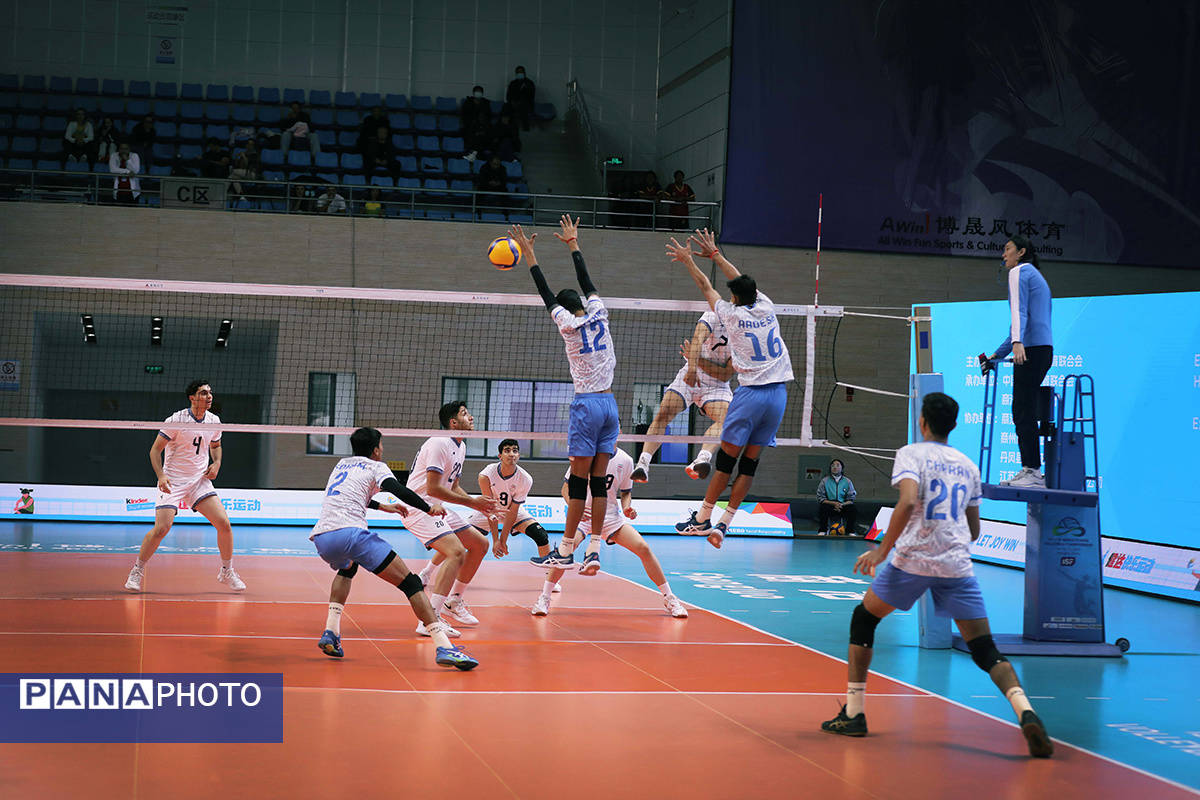 تیم والیبال دانش‌آموزی ایران راهی فینال شد