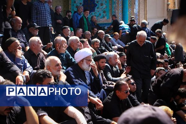 عزاداری رحلت پیامبر(ص) و شهادت امام حسن(ع) در صحن آستان مقدس سلطانعلی(ع) مشهداردهال کاشان