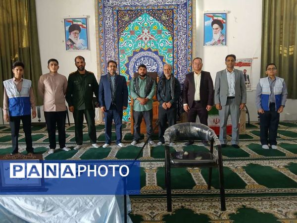 برگزاری یادواره شهدا در مسجد صاحب‌الزمان شهرستان خلیل‌آباد