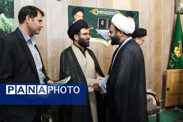 آیین سنگرسپاری رئیس اداره تبلیغات اسلامی شهرستان سامان