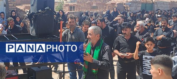 عزاداری ظهر عاشورا در روستای حسن آباد بلهر 