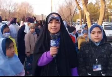 همایش پیاده روی به مناسبت دهه فجر  در شهرضا